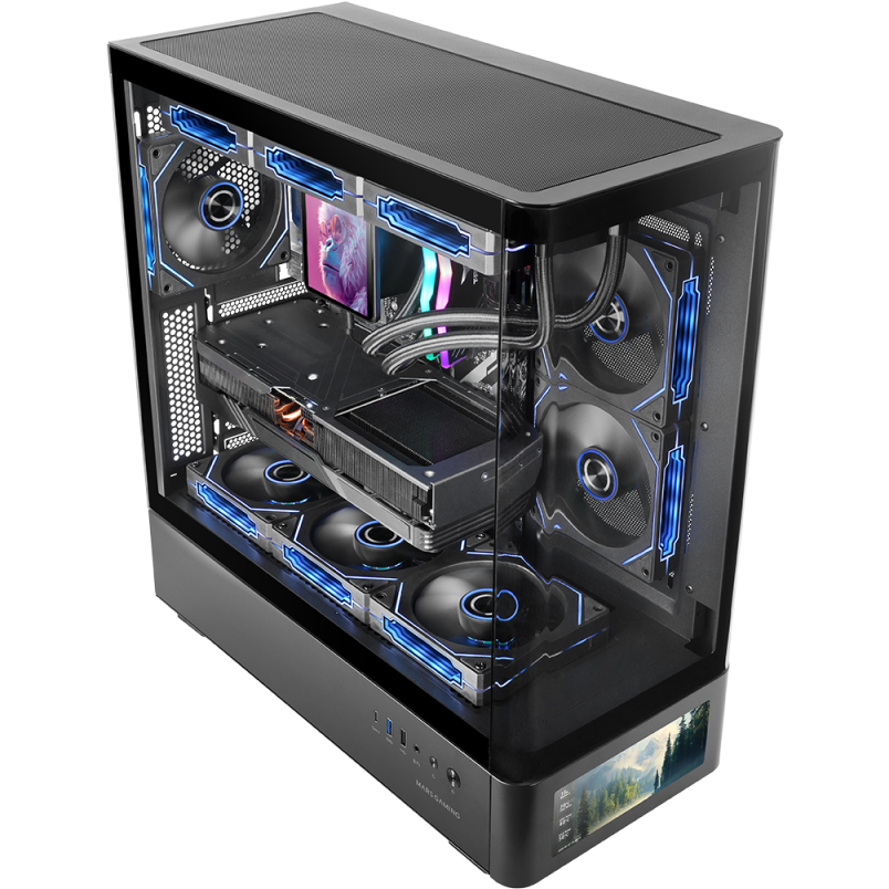 Boîtier Mars Gaming MC-LCDPRO Black - photo 5
