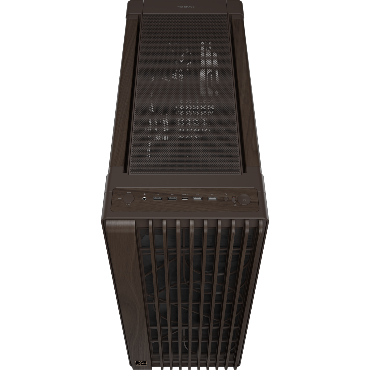 Boîtier ASUS ProArt PA602 Wood Edition Metal Panel Retro Brown - 90DC00J8-B09010 - photo 5