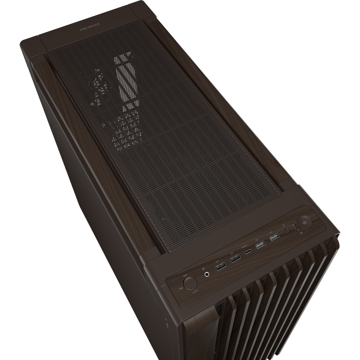 Boîtier ASUS ProArt PA602 Wood Edition Metal Panel Retro Brown - 90DC00J8-B09010 - photo 6