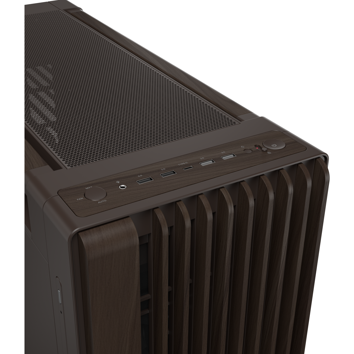 Boîtier ASUS ProArt PA602 Wood Edition Metal Panel Retro Brown - 90DC00J8-B09010 - photo 9