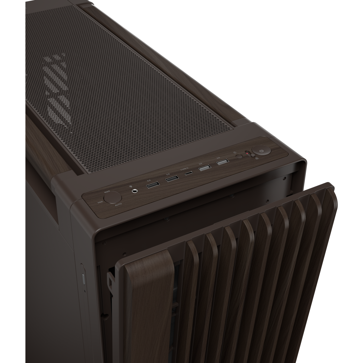 Boîtier ASUS ProArt PA602 Wood Edition Metal Panel Retro Brown - 90DC00J8-B09010 - photo 10