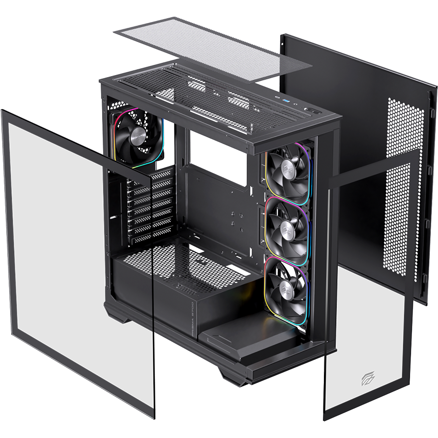 Boîtier EINAREX Prisma S700 RGB Black - EXCS-PR-700R-B - photo 7