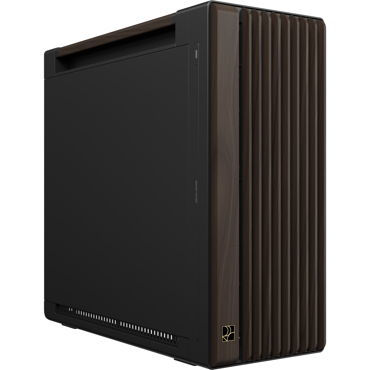 Boîtier ASUS ProArt PA602 Wood Edition Metal Panel Modern Black - 90DC00J0-B09040