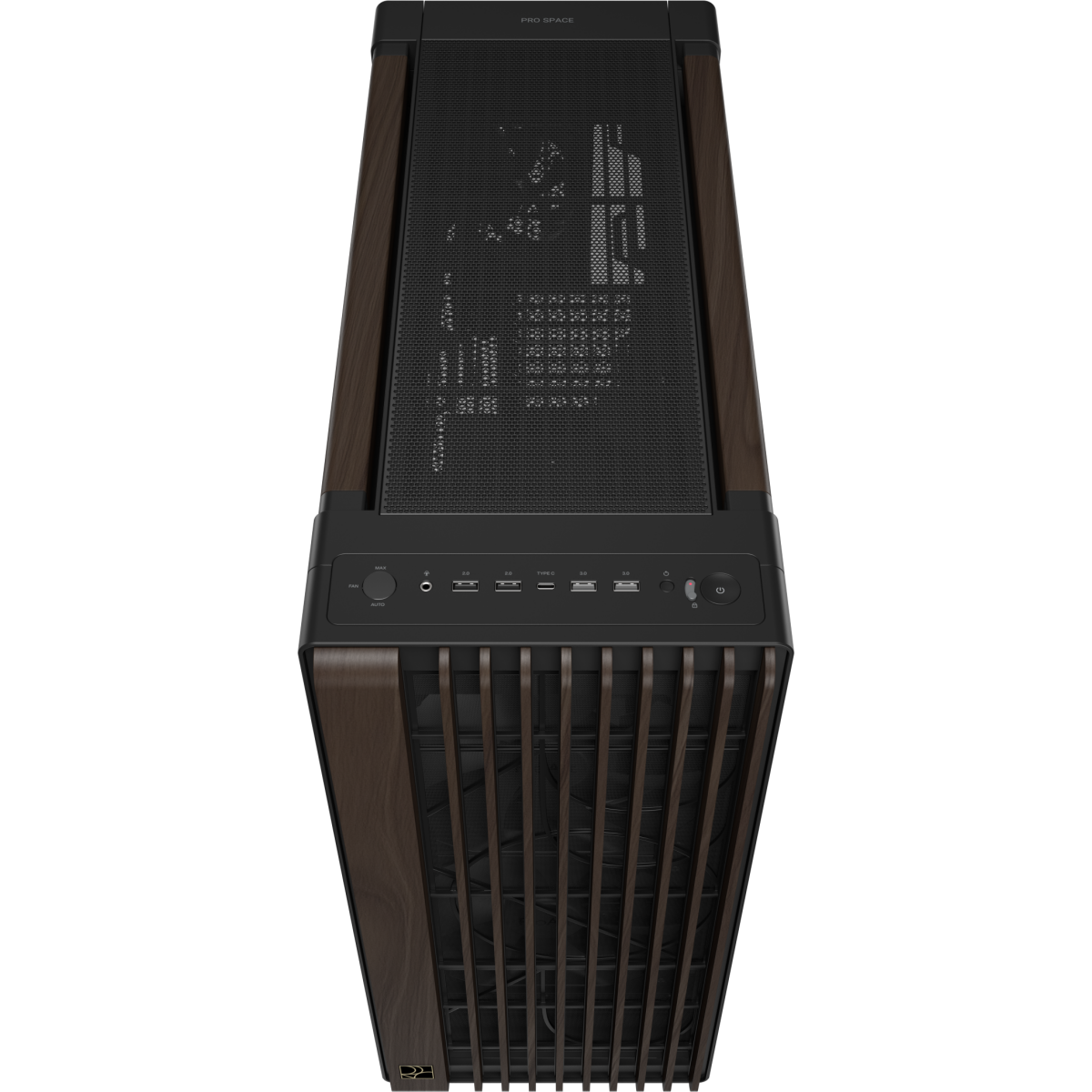 Boîtier ASUS ProArt PA602 Wood Edition Metal Panel Modern Black - 90DC00J0-B09040 - photo 5