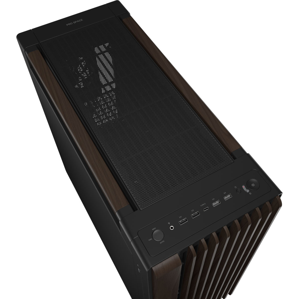Boîtier ASUS ProArt PA602 Wood Edition Metal Panel Modern Black - 90DC00J0-B09040 - photo 6
