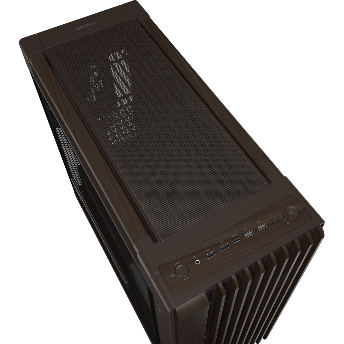 Boîtier ASUS ProArt PA602 Wood Edition Tempered Glass Panel Retro Brown - 90DC00J8-B09000 - photo 6