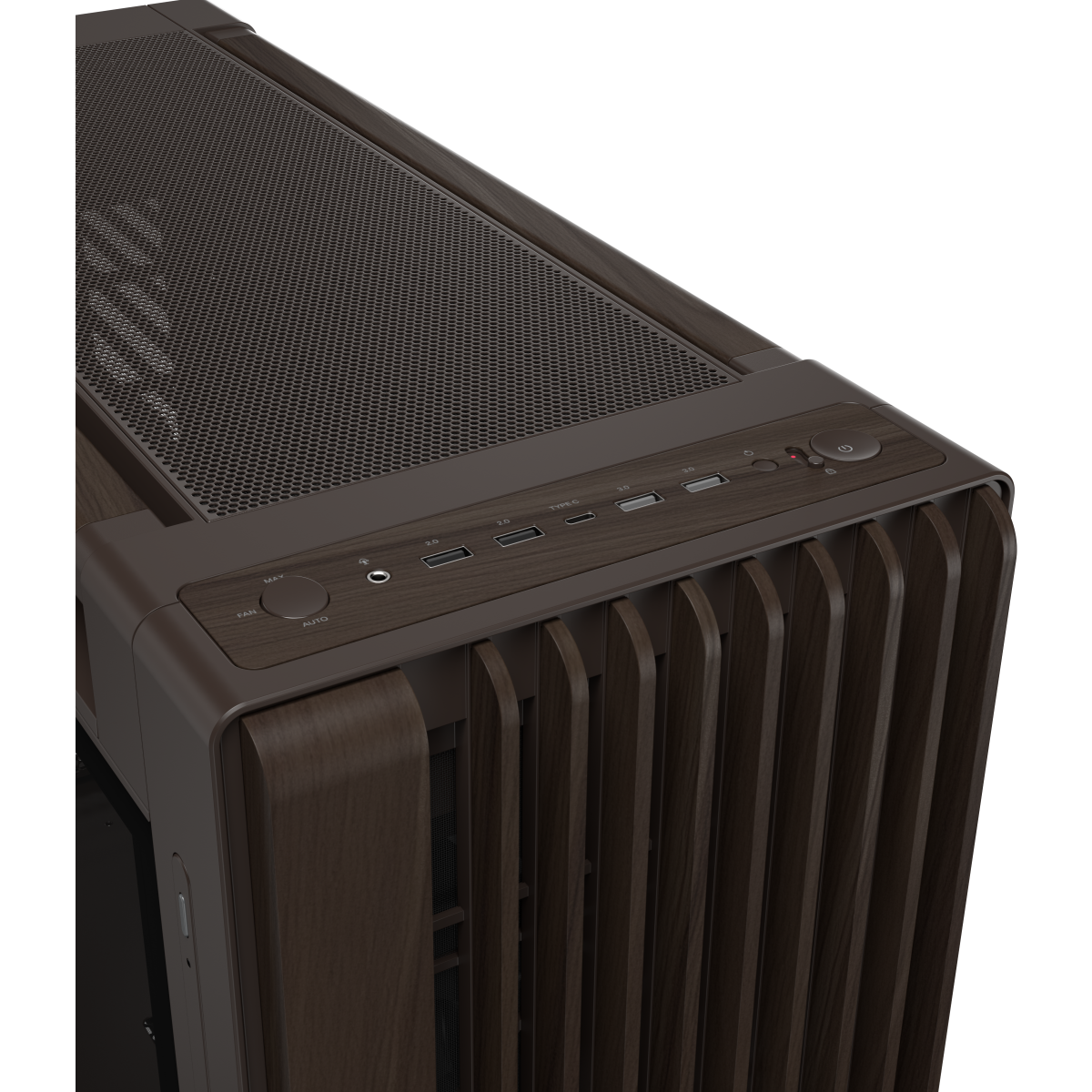 Boîtier ASUS ProArt PA602 Wood Edition Tempered Glass Panel Retro Brown - 90DC00J8-B09000 - photo 9