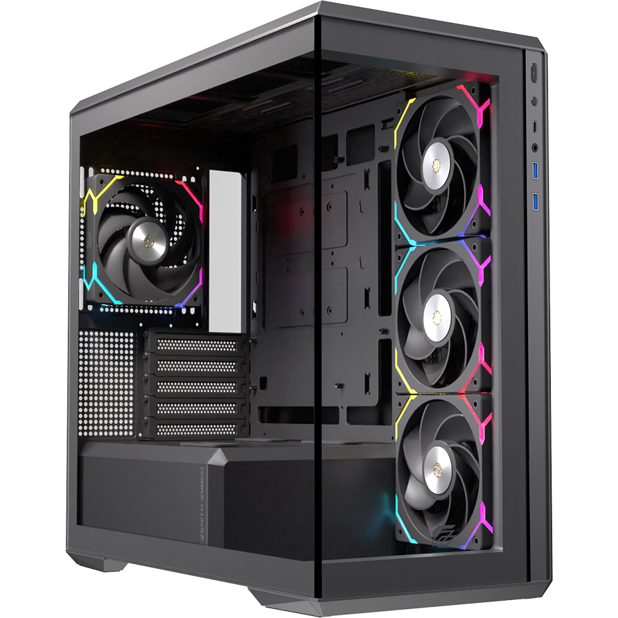 Boîtier EINAREX Zenith ZM800 RGB Black - EXCS-ZM-800R-B