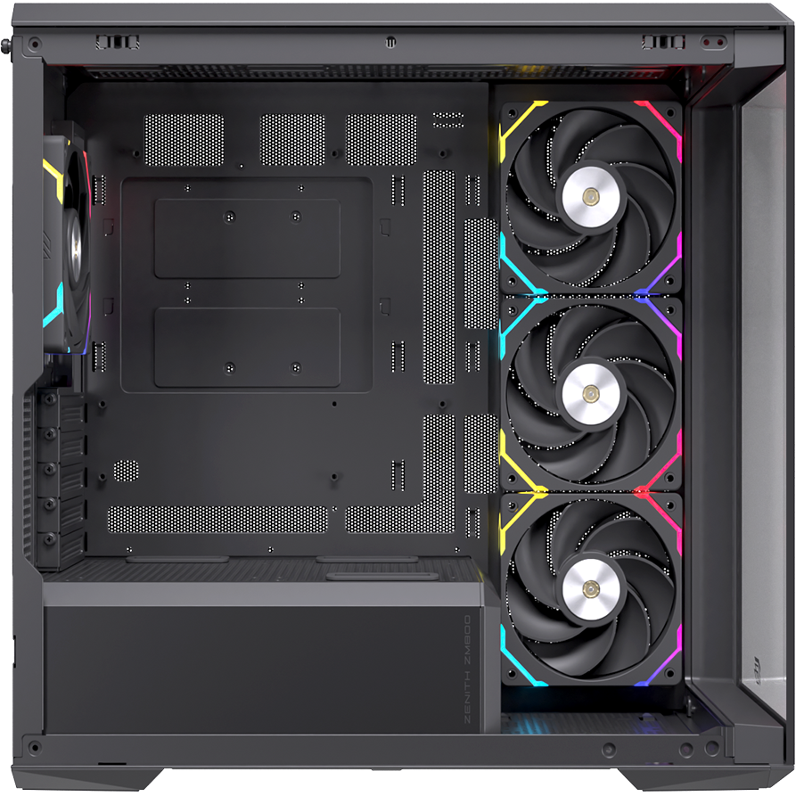 Boîtier EINAREX Zenith ZM800 RGB Black - EXCS-ZM-800R-B - photo 2