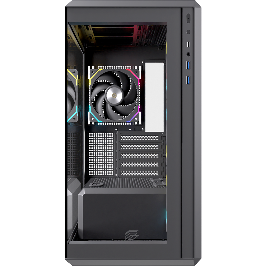 Boîtier EINAREX Zenith ZM800 RGB Black - EXCS-ZM-800R-B - photo 3