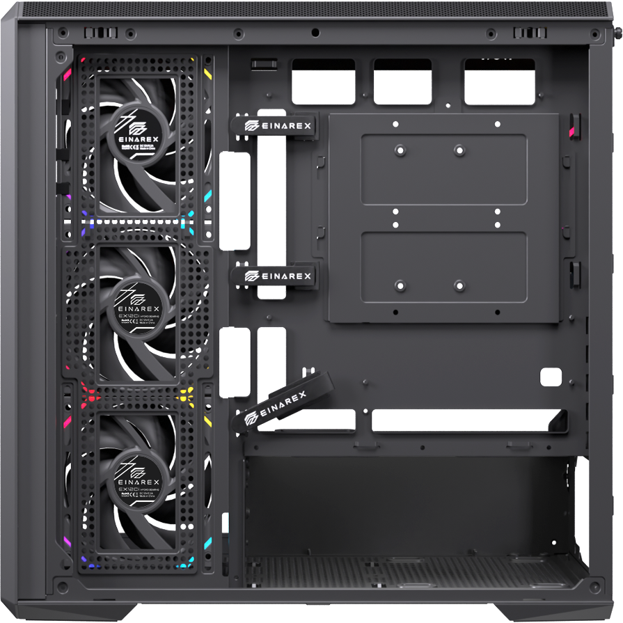Boîtier EINAREX Zenith ZM800 RGB Black - EXCS-ZM-800R-B - photo 4
