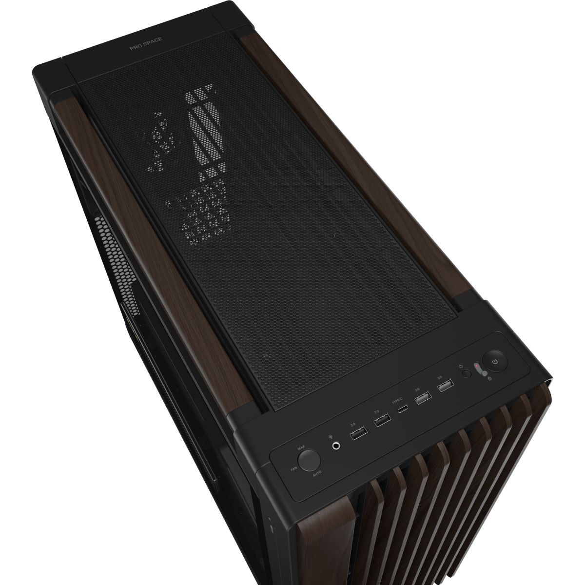 Boîtier ASUS ProArt PA602 Wood Edition Tempered Glass Panel Modern Black - 90DC00J0-B09030 - photo 6