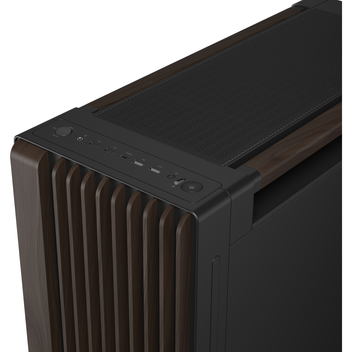 Boîtier ASUS ProArt PA602 Wood Edition Tempered Glass Panel Modern Black - 90DC00J0-B09030 - photo 11