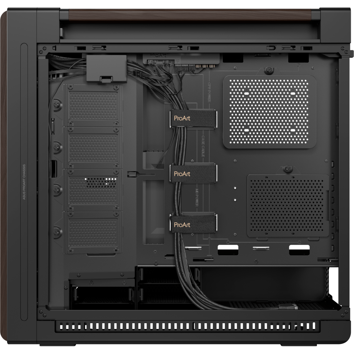 Boîtier ASUS ProArt PA602 Wood Edition Tempered Glass Panel Modern Black - 90DC00J0-B09030 - photo 14
