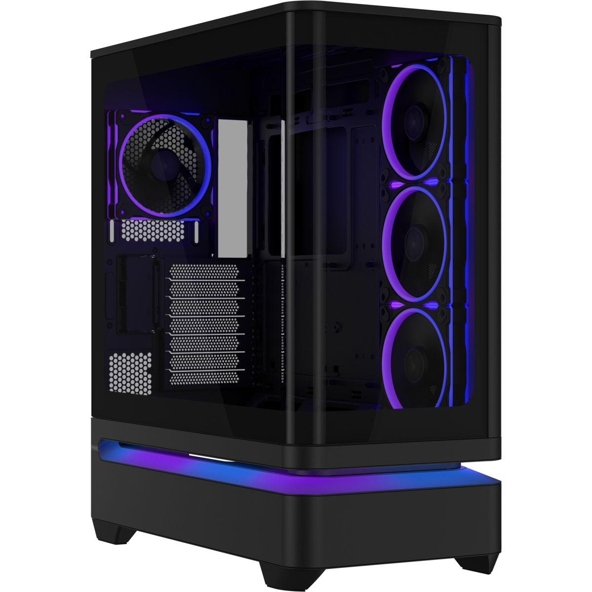 Boîtier ASUS Prime AP304 TG ARGB Black - 90DC0110-B19000 - photo 2