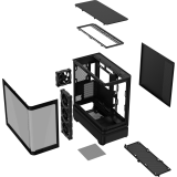 Boîtier ASUS Prime AP304 TG ARGB Black (90DC0110-B19000)