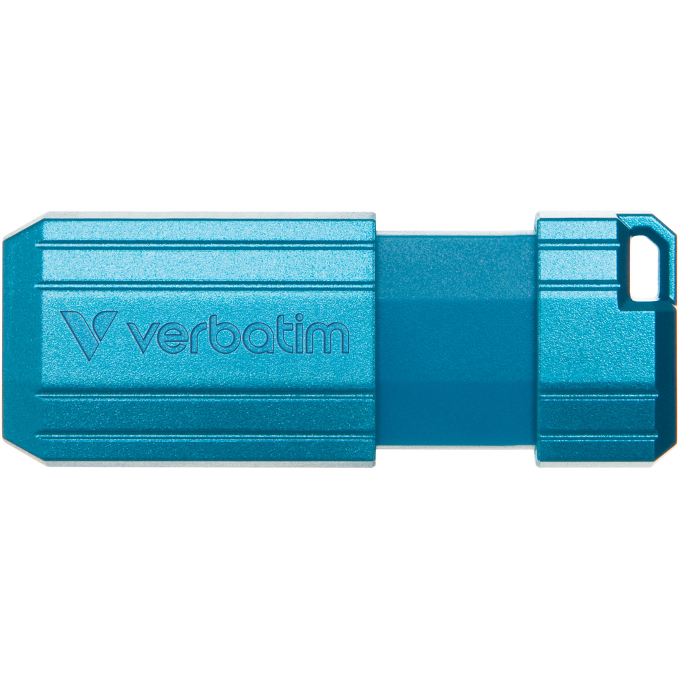 Clé USB 64GB Verbatim Store 'n' Go PinStripe Blue (49961) - photo 2
