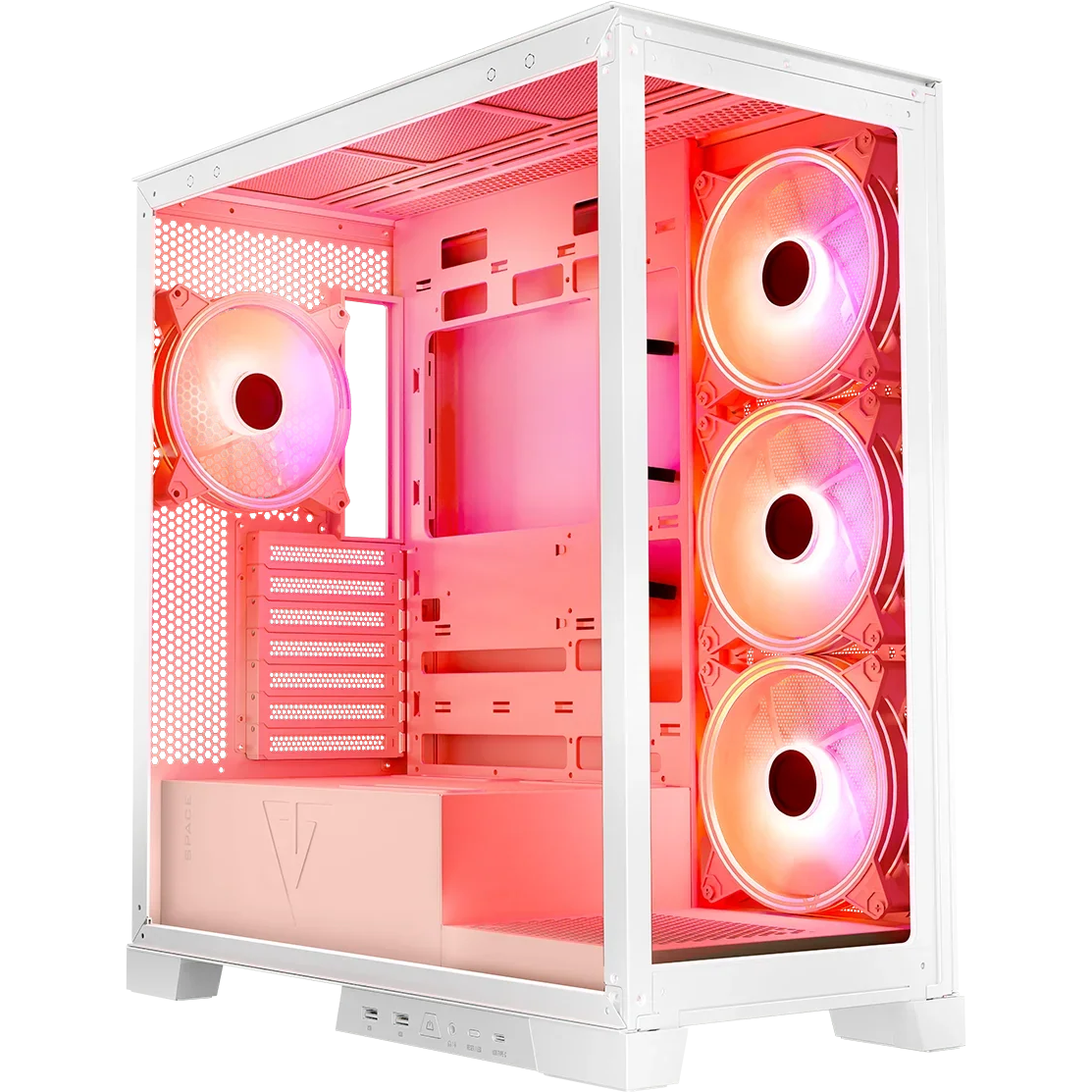 Boîtier MODECOM Volcano Space Apex Midi White - AT-SPACE-PG-20-000000-0002 - photo 2