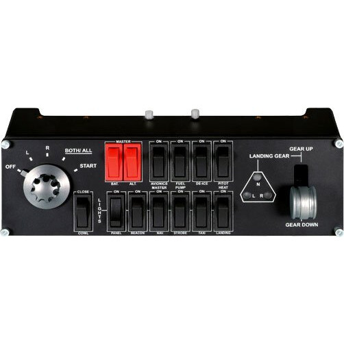 roue de gouvernail Logitech G Saitek Pro Flight Switch Panel (945-000012) - photo 2