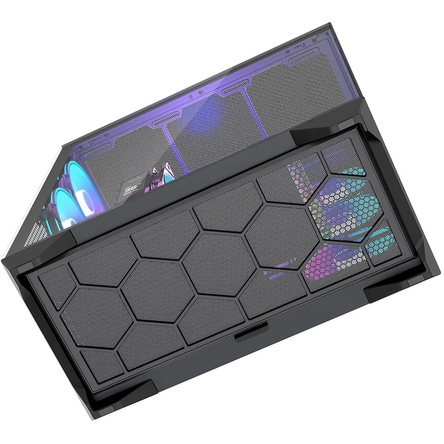 Boîtier MODECOM Volcano Space XL ARGB Full Tower 5F Black - AT-SPACE-XL-5F-ARGB-10 - photo 4