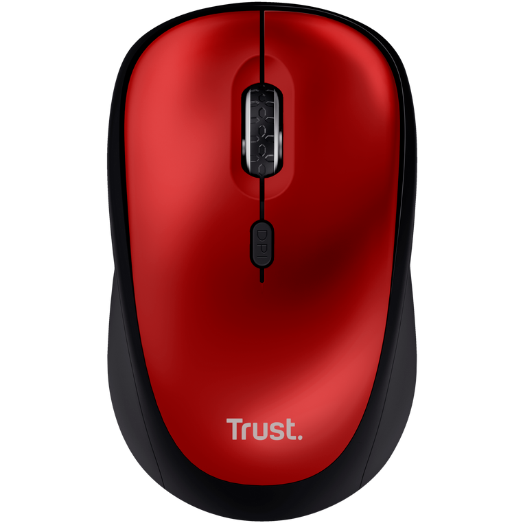Souris Trust Yvi+ Silent Red - 24550