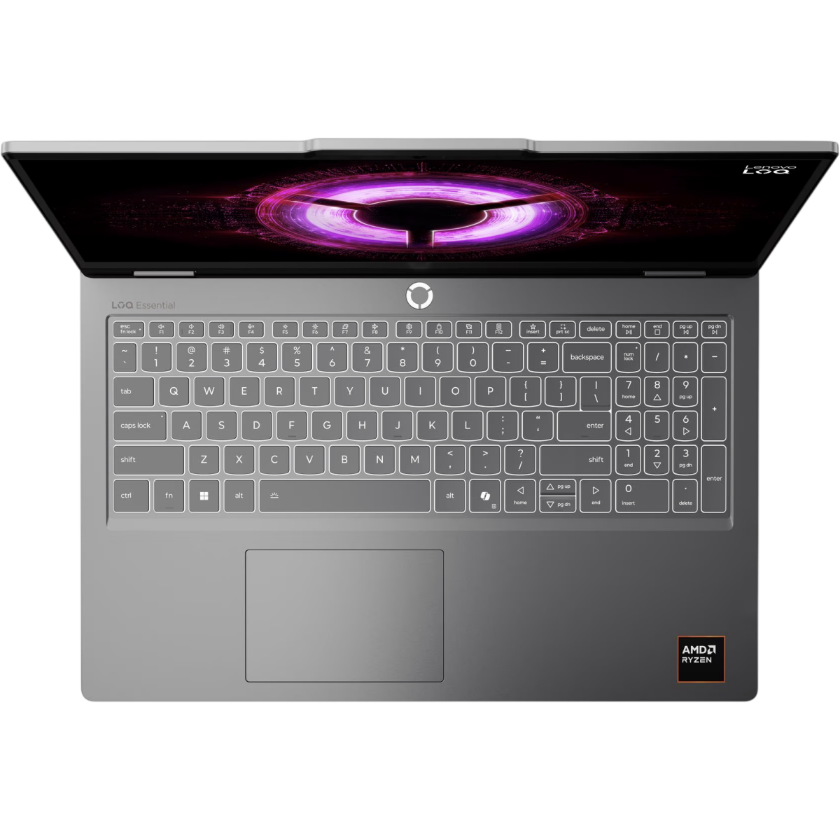 Ordinateur portable Lenovo LOQ Essential 15ARP11 Luna Grey (83VA000VPB) - photo 7