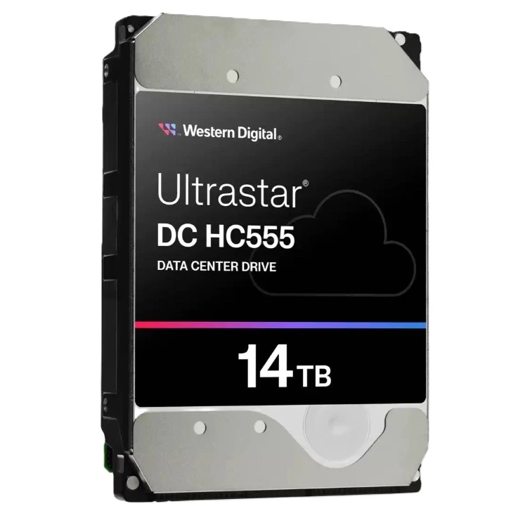 Disque dur 14TB SAS WD Ultrastar DC HC555 (0B47743) - WUH722014CL5204