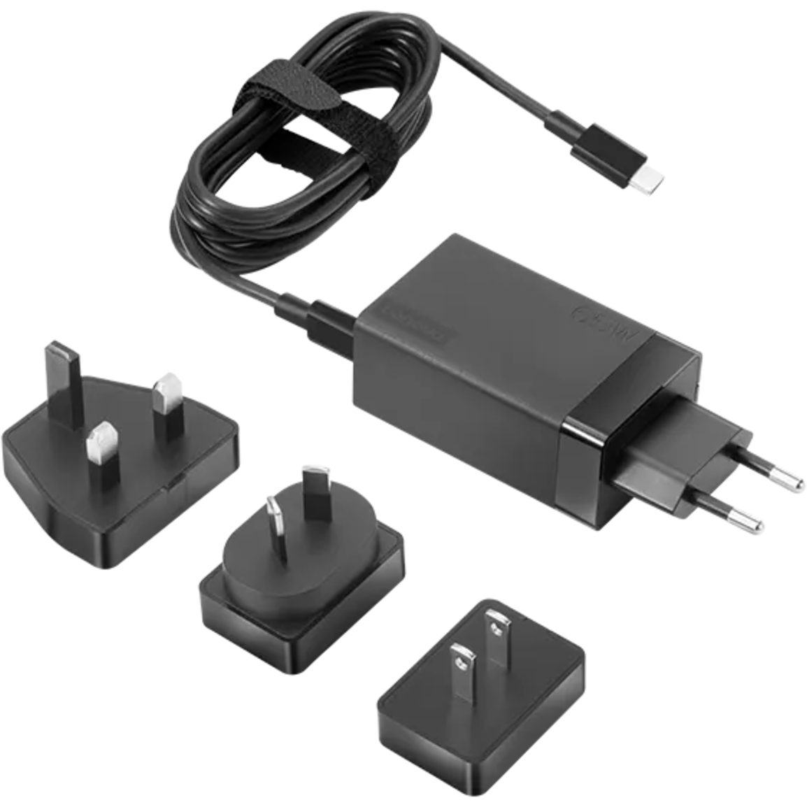 Bloc d'alimentation pour ordinateur portable Lenovo 65W USB-C AC Travel Adapter - 40AW0065WW