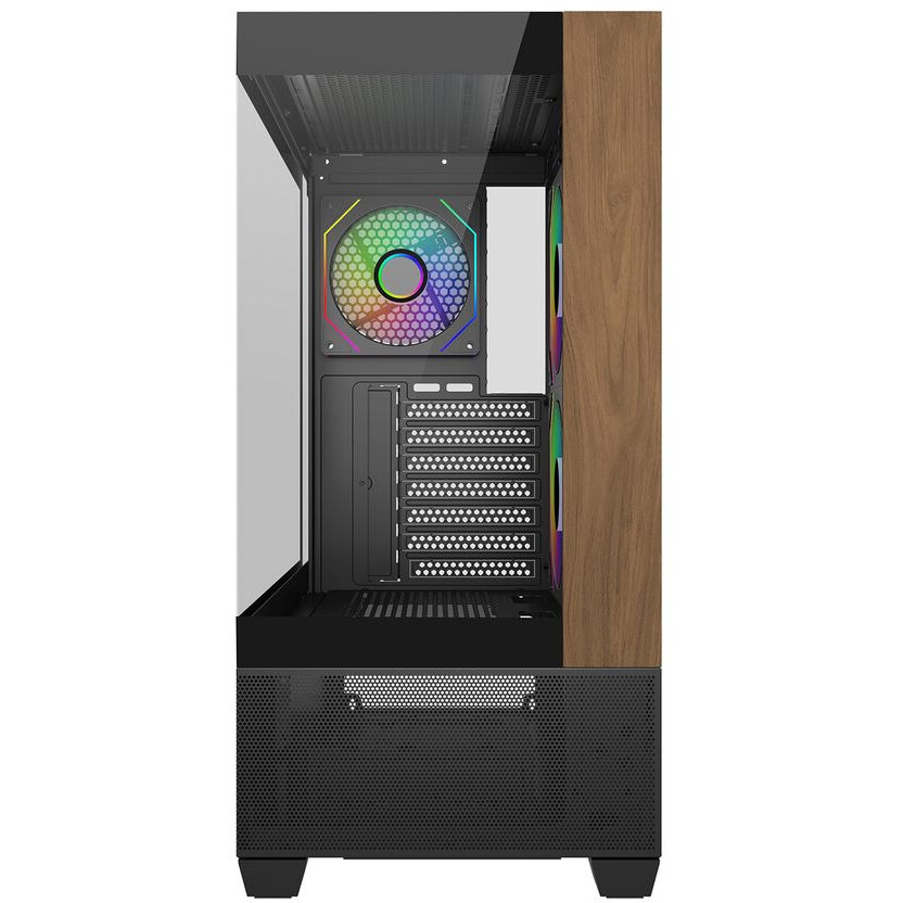 boîtier Cooler Master Elite 690 Wood Black (E690-KHNN-S00) - photo 2