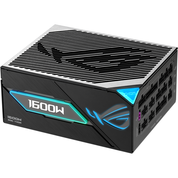 Alimentation électrique 1600W ASUS ROG THOR Titanium III EVO (ROG-THOR-1600T3-GAMING-EVO) - 90YE00VB-B0NA00