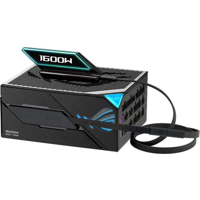 Alimentation électrique 1600W ASUS ROG THOR Titanium III EVO (ROG-THOR-1600T3-GAMING-EVO) - 90YE00VB-B0NA00 - photo 8