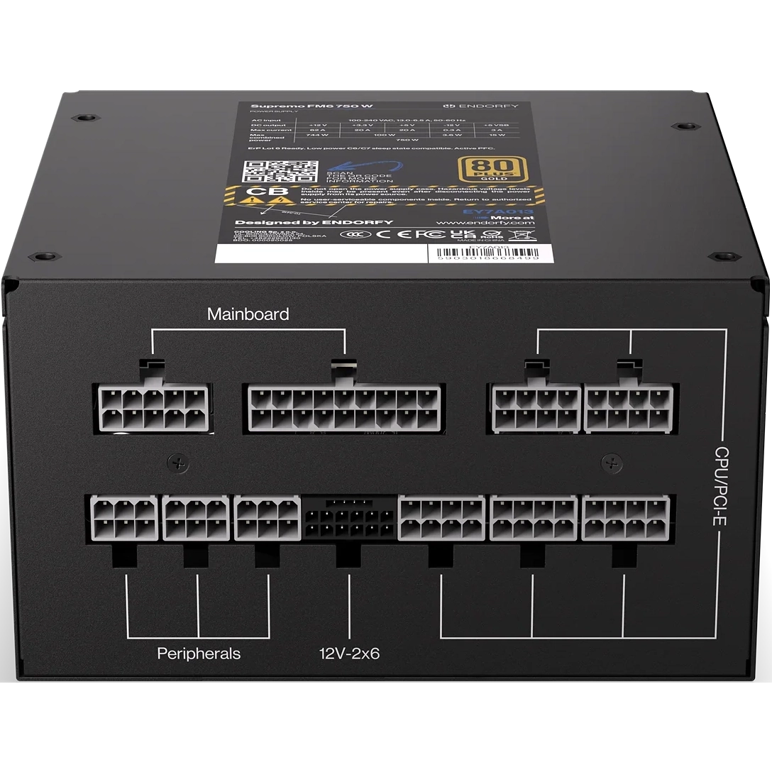 Alimentation électrique 750W Endorfy Supremo FM6 (EY7A013) - photo 7