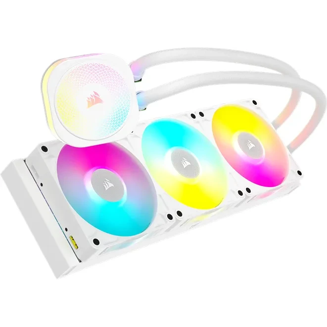 Système de refroidissement liquide Corsair iCUE LINK TITAN 360 RX RGB White (CW-9061021-WW)