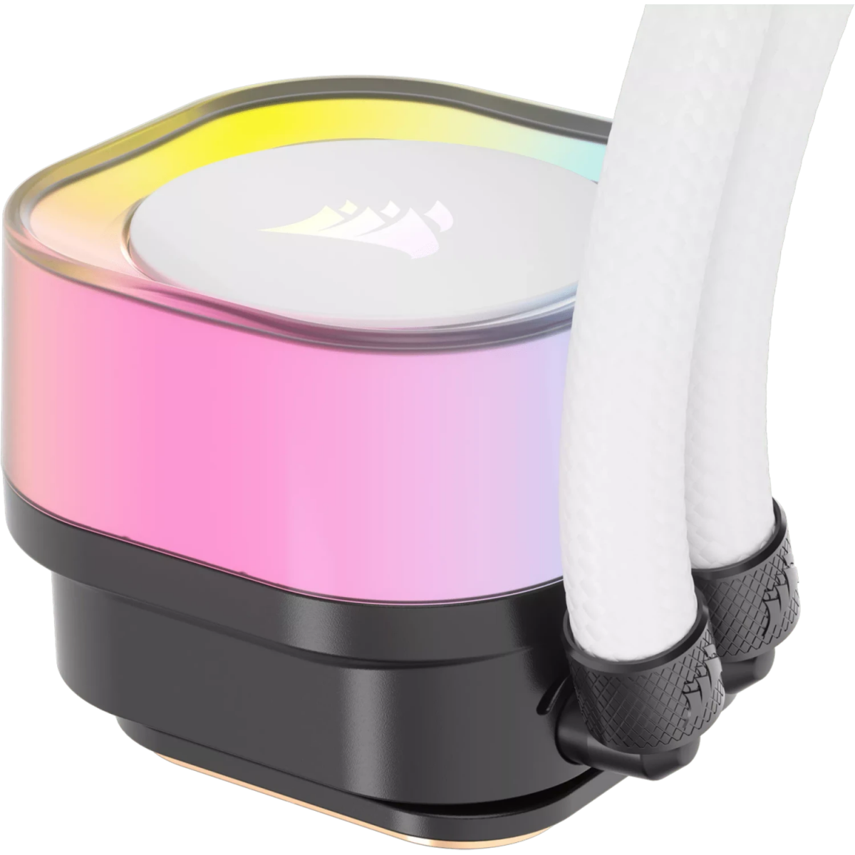 Système de refroidissement liquide Corsair iCUE LINK H100i RGB White (CW-9061005-WW) - photo 7