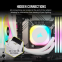 Système de refroidissement liquide Corsair iCUE LINK H100i RGB White (CW-9061005-WW) - photo 13