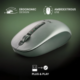 Souris NGS Fog Dual Green (FOGDUALGREEN)