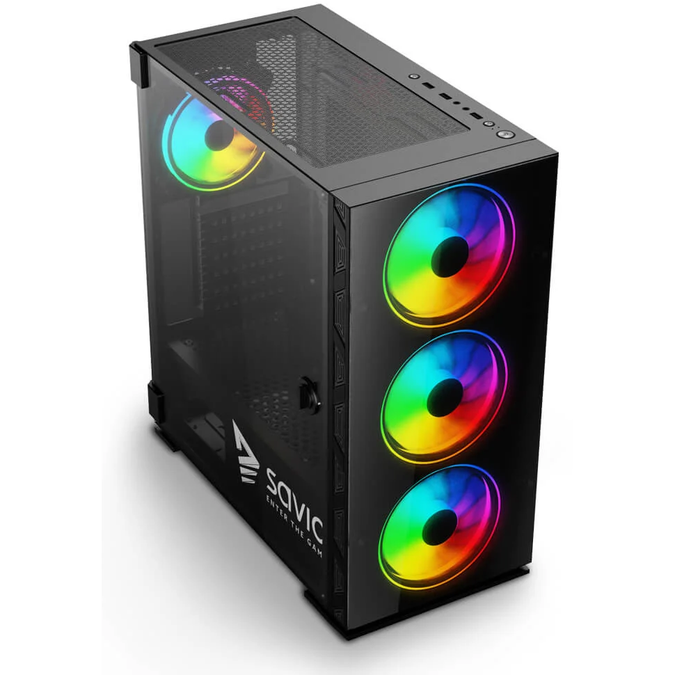 Boîtier Savio Prime X1 ARGB Glass - SAVGC-PRIMEX1 - photo 5