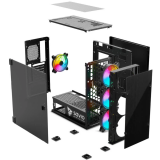 Boîtier Savio Prime X1 ARGB Glass (SAVGC-PRIMEX1)