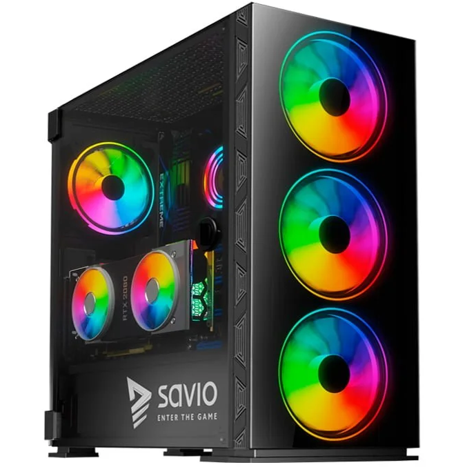 Boîtier Savio Prime X1 ARGB Glass - SAVGC-PRIMEX1 - photo 7