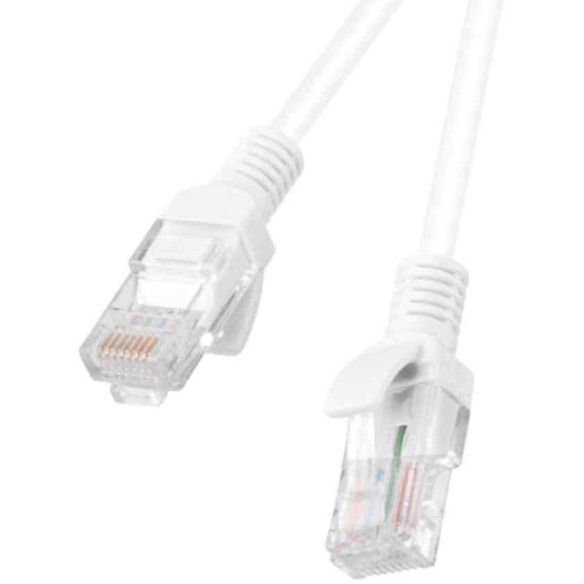 Câble de raccordement Lanberg PCU6-10CC-0050-W, 0.5m