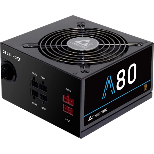 Alimentation électrique 750W Chieftec A-80 (CTG-750C)