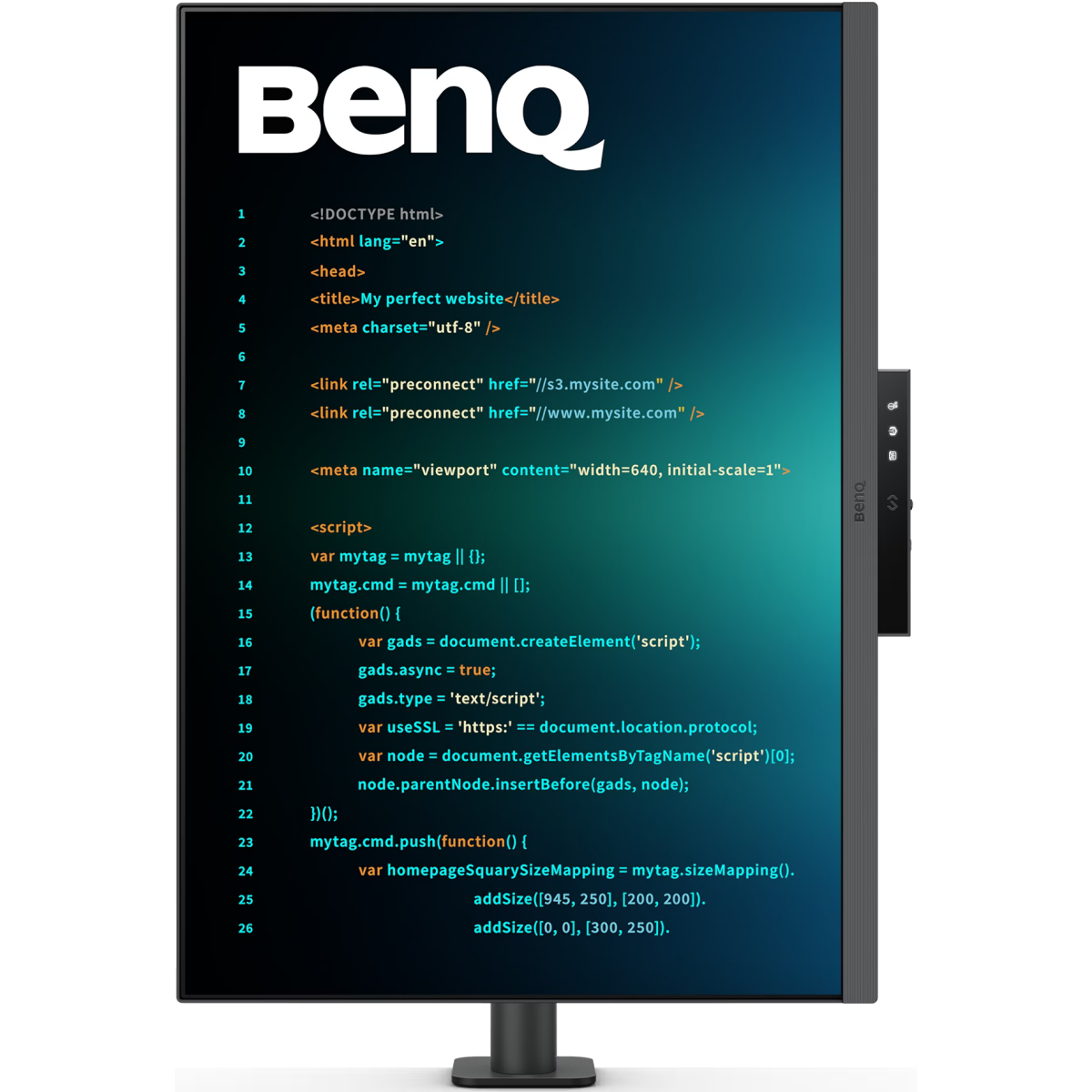 Moniteur BenQ 28" RD280UA - photo 2
