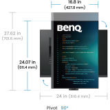 Moniteur BenQ 28" RD280UA