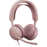 Casque audio Logitech Zone Wired 2 For Business Rose (981-001616)