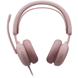 Casque audio Logitech Zone Wired 2 For Business Rose (981-001616)