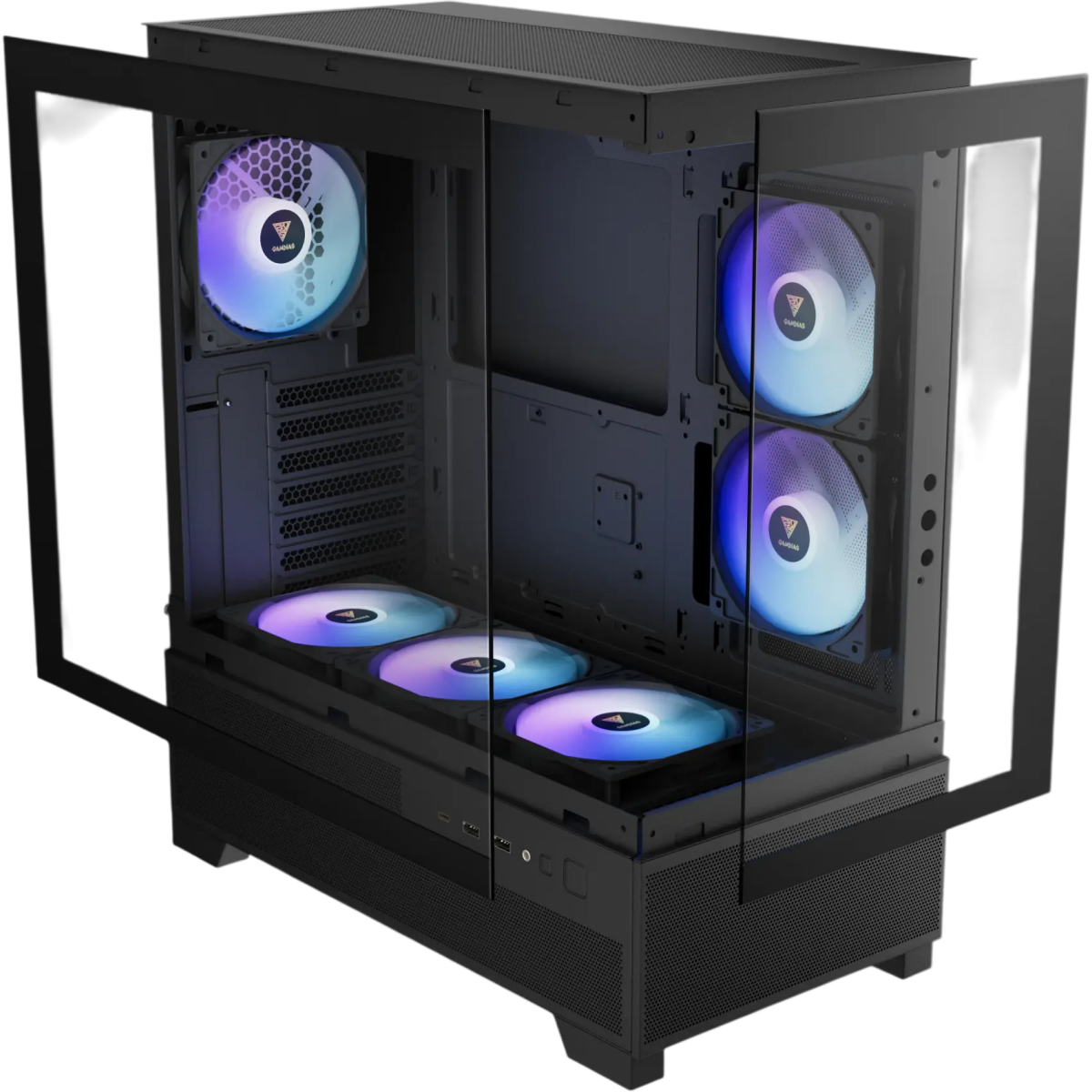 Boîtier GAMDIAS AURA GC12 ARGB - 16332-622GB-30000-G - photo 3