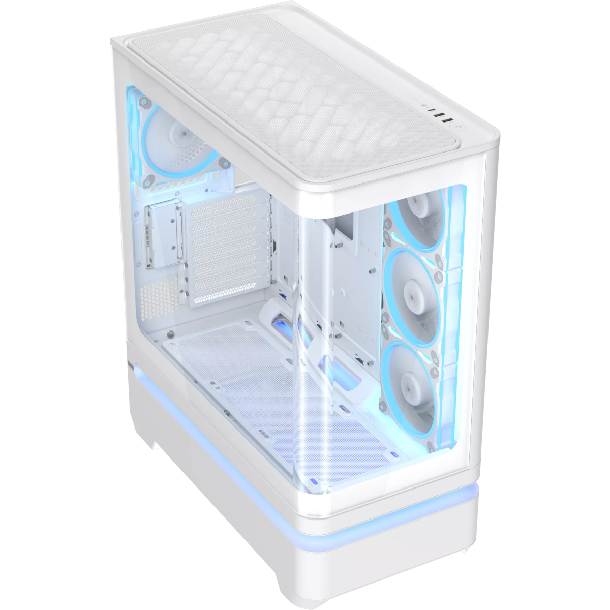Boîtier ASUS Prime AP304 TG ARGB White - 90DC0113-B19000 - photo 3