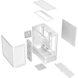 Boîtier ASUS Prime AP304 TG ARGB White (90DC0113-B19000)