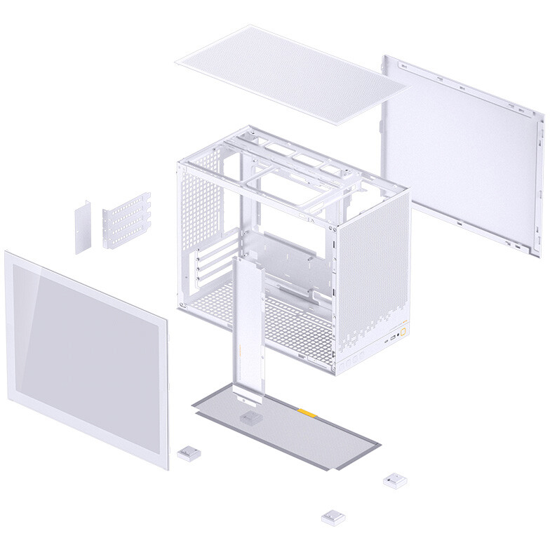Boîtier Jonsbo D32 STD White - D32 STD WHITE - photo 10