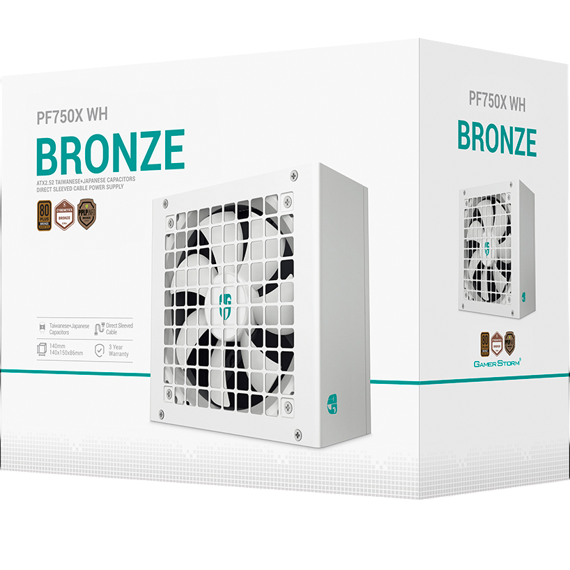 Alimentation électrique 750W DeepCool PF750X WH - photo 9